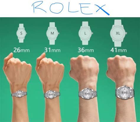 rolex by size|Rolex sizes for women.